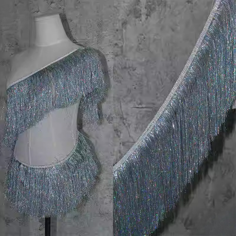 Ethnic Fashion Imports - اليورو الأمريكية الأزياء الترتر شرابة النسيج