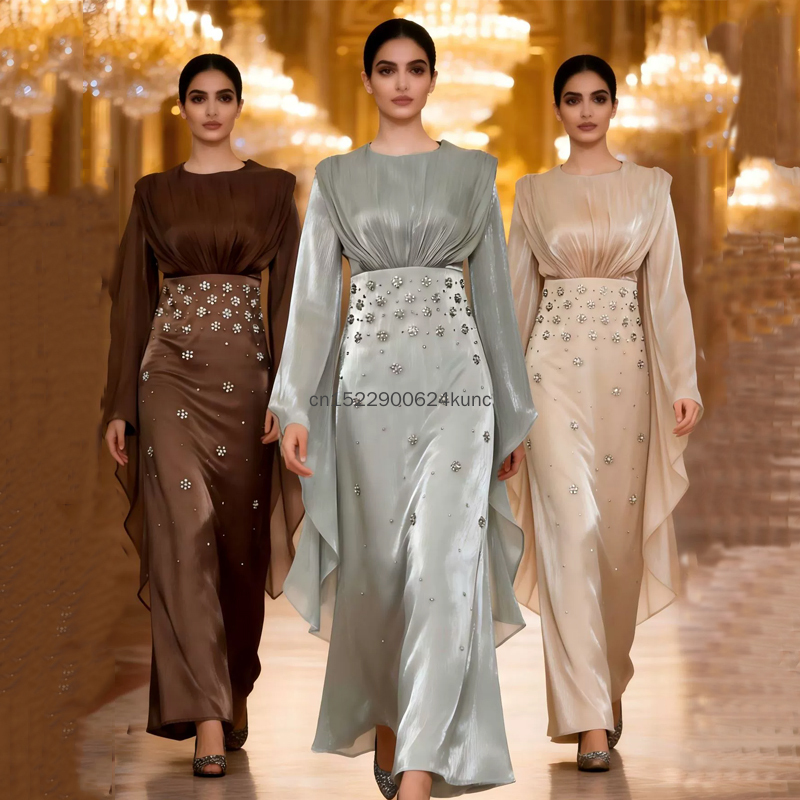 Salwar Kameez Set - طقم فستان سهرة فاخر مرصع بالأحجار