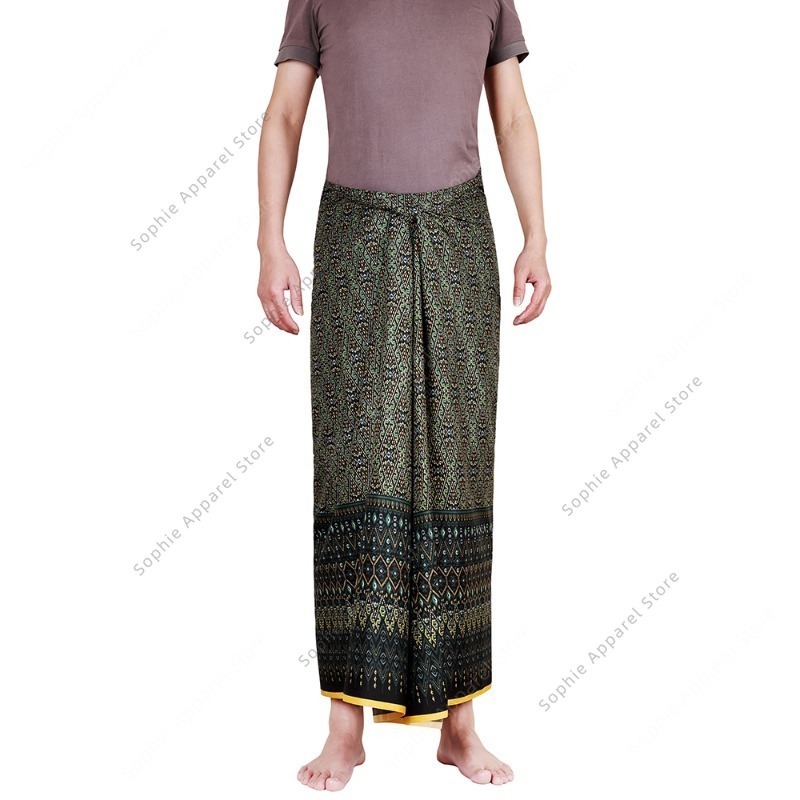 Batik Sarong Wrap - تنورة باتيك سارونج لتنورة أنبوبية ملفوفة