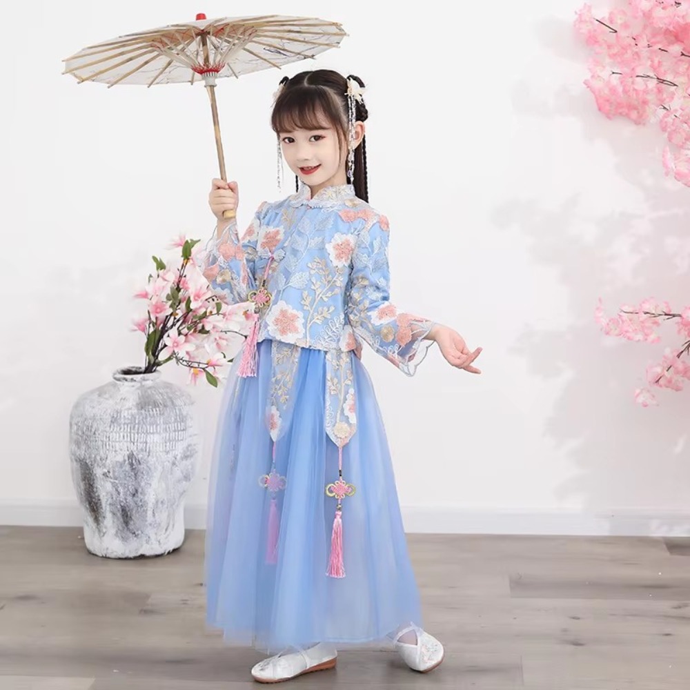 أطفال ملابس فتاة فستان مجموعات - مراجعة Ethnic Wear For Kids Fashion Show وسعره