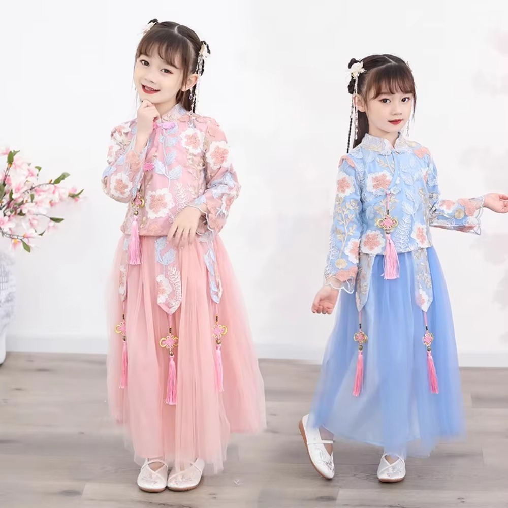 أطفال ملابس فتاة فستان مجموعات - مراجعة Ethnic Wear For Kids Fashion Show وسعره