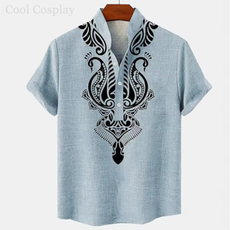 قميص هينلي رجالي بتصميم عتيق،  - مراجعة Ethnic Fashion Men وسعره