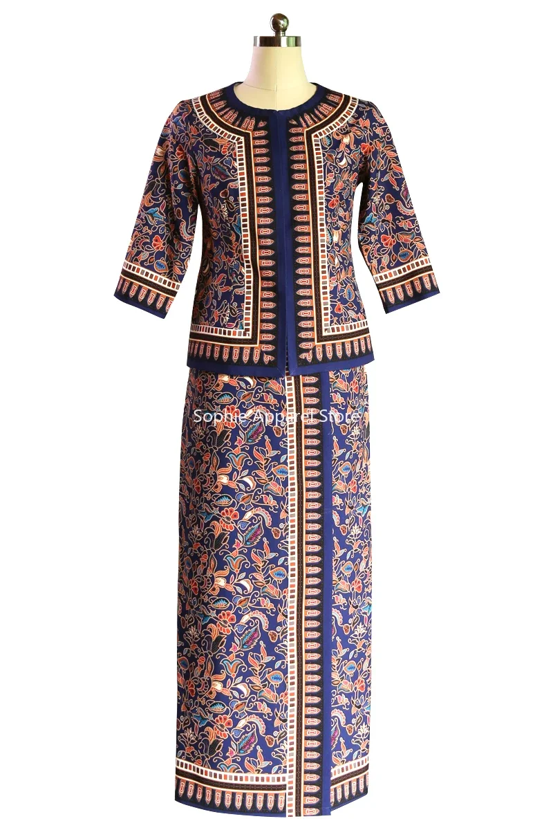 زي مضيفات جنوب شرق آسيا زي سنغ - مراجعة Batik Sarong Wrap وسعره