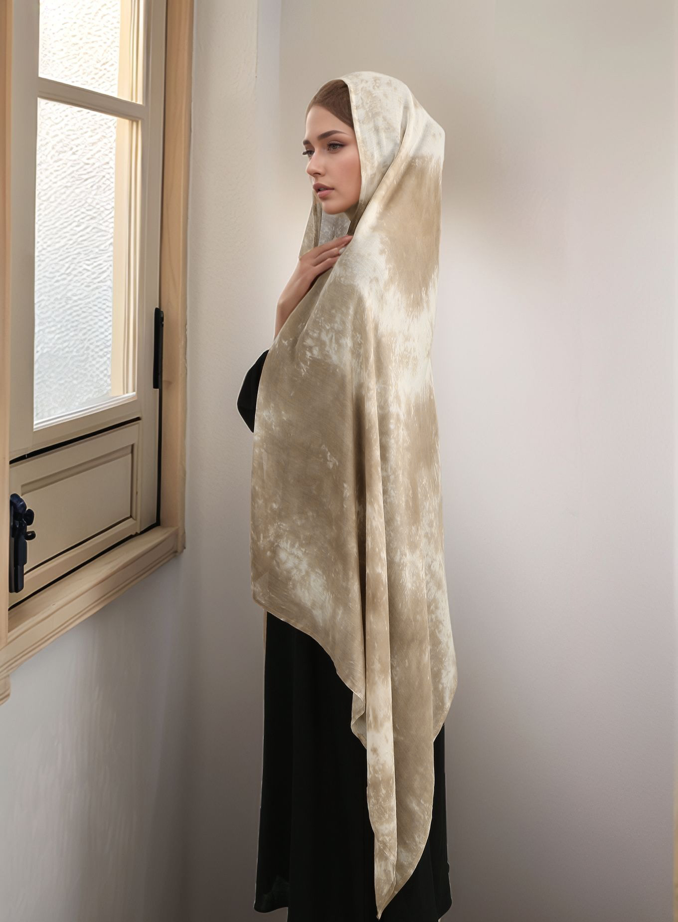 التعادل صبغ رايون القطن الحجاب - مراجعة Ethnic Fashion For Ladies وسعره