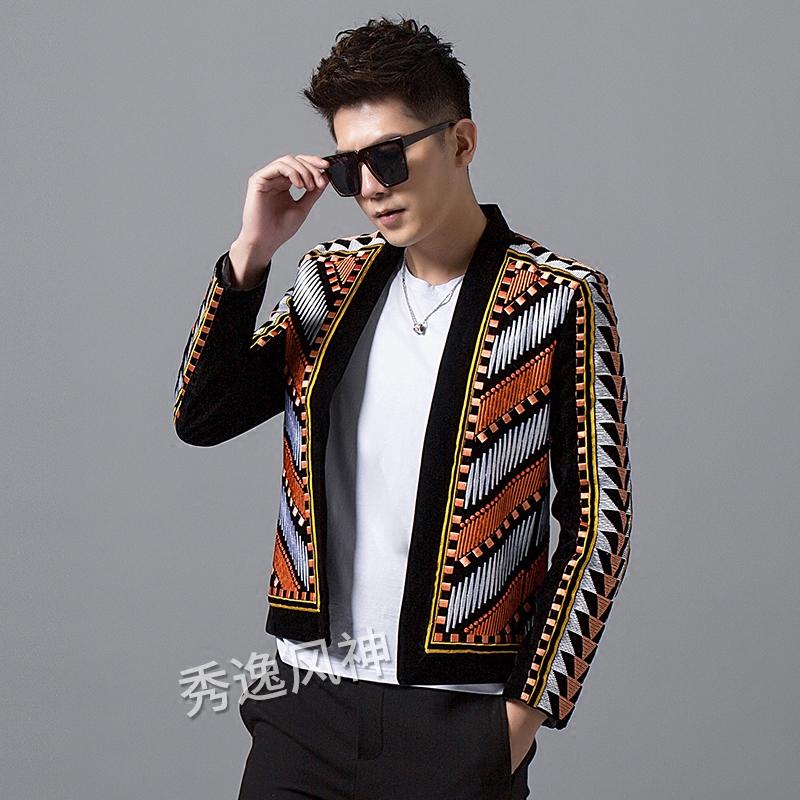 بدلة بأسلوب عرقي من المخمل الم - مراجعة Ethnic Fashion Imports وسعره