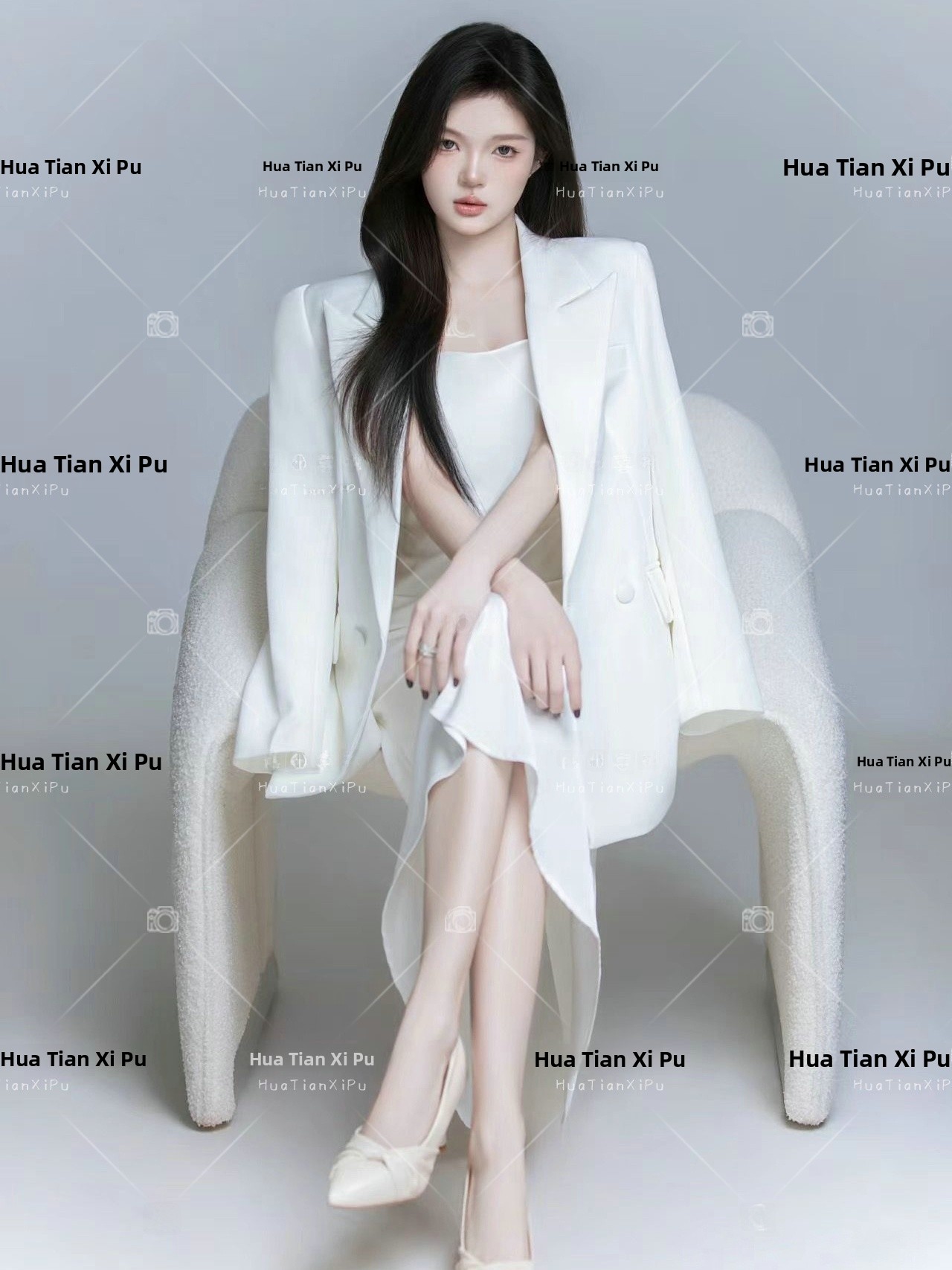 24 Studio جديد طقم أبيض بتصميم - مراجعة Ethnic Fashion Magazine وسعره