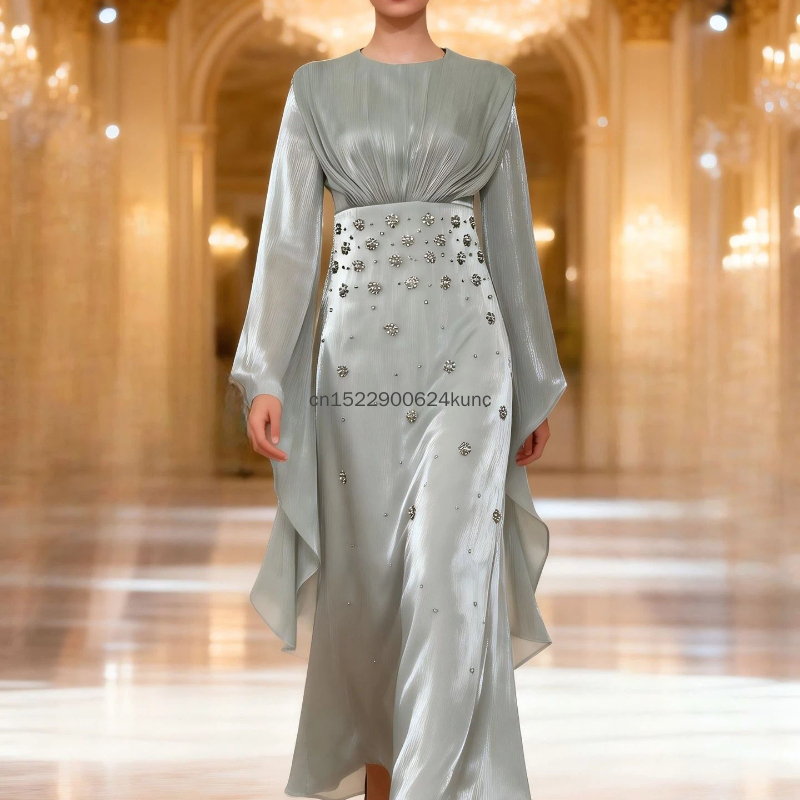 طقم فستان سهرة فاخر مرصع بالأح - مراجعة Salwar Kameez Set وسعره