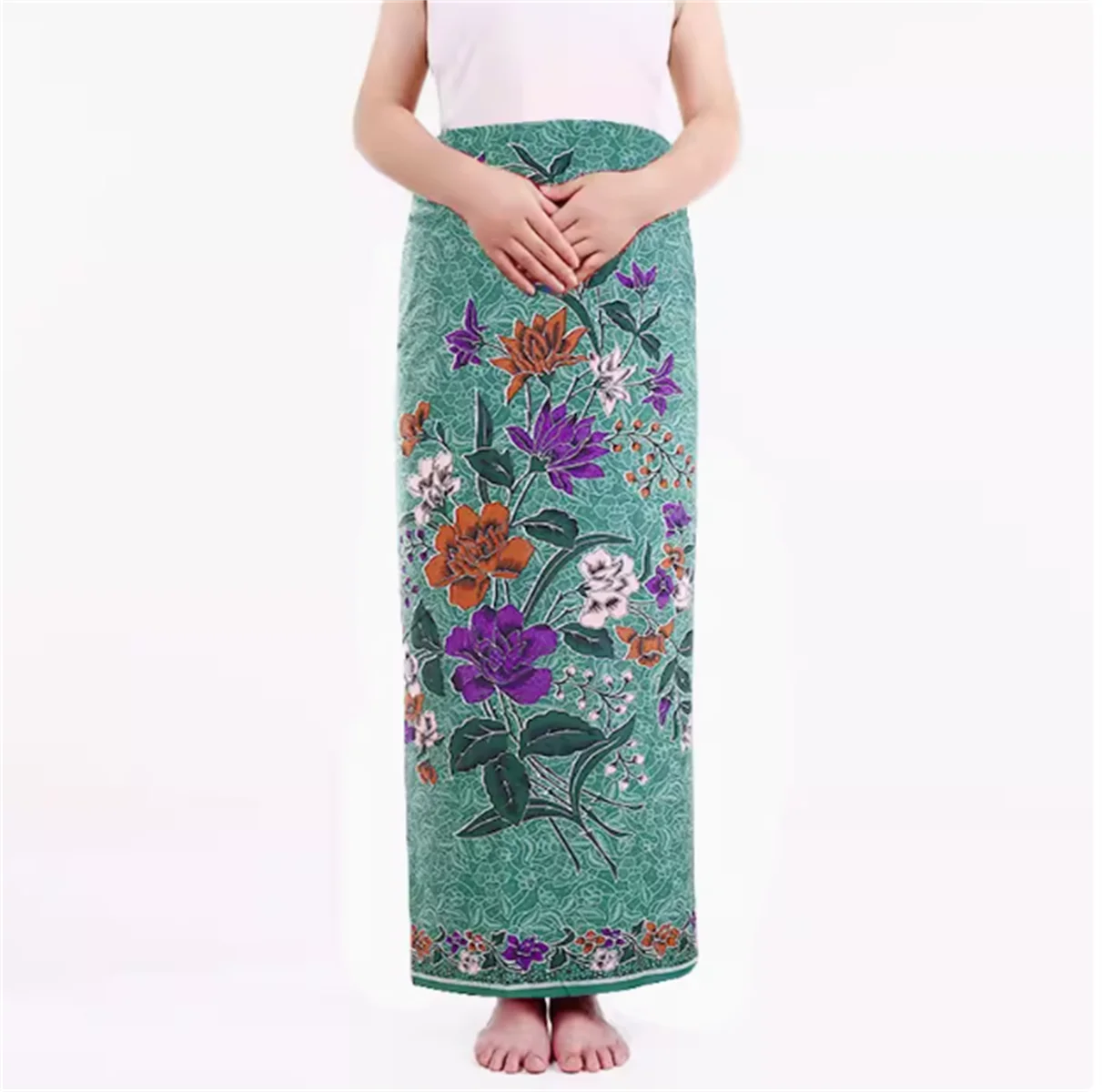 ماليزيا تايلاند تنورة أنبوبية  - مراجعة Batik Sarong Wrap وسعره
