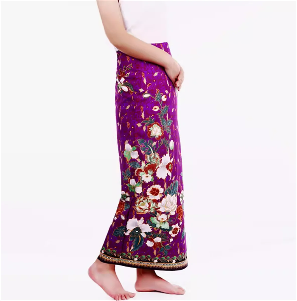 ماليزيا تايلاند تنورة أنبوبية  - مراجعة Batik Sarong Wrap وسعره