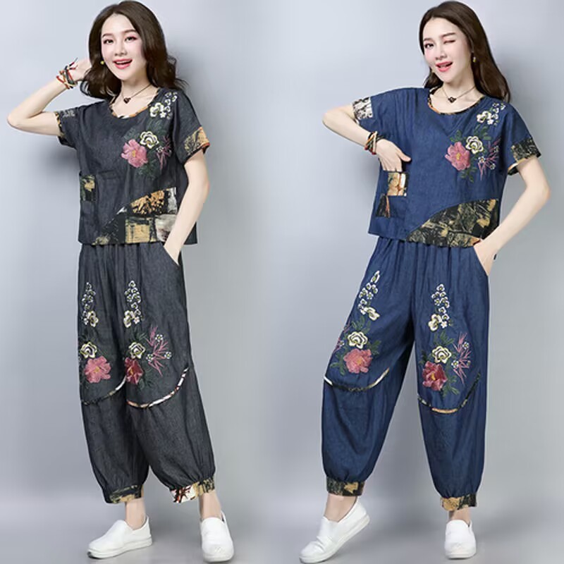بدلة نسائية بتصميم عرقي مقاس ك - مراجعة Ethnic Fashion Wear وسعره