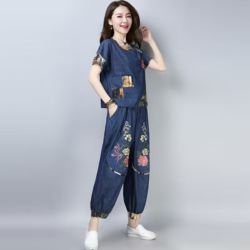 بدلة نسائية بتصميم عرقي مقاس ك - مراجعة Ethnic Fashion Wear وسعره