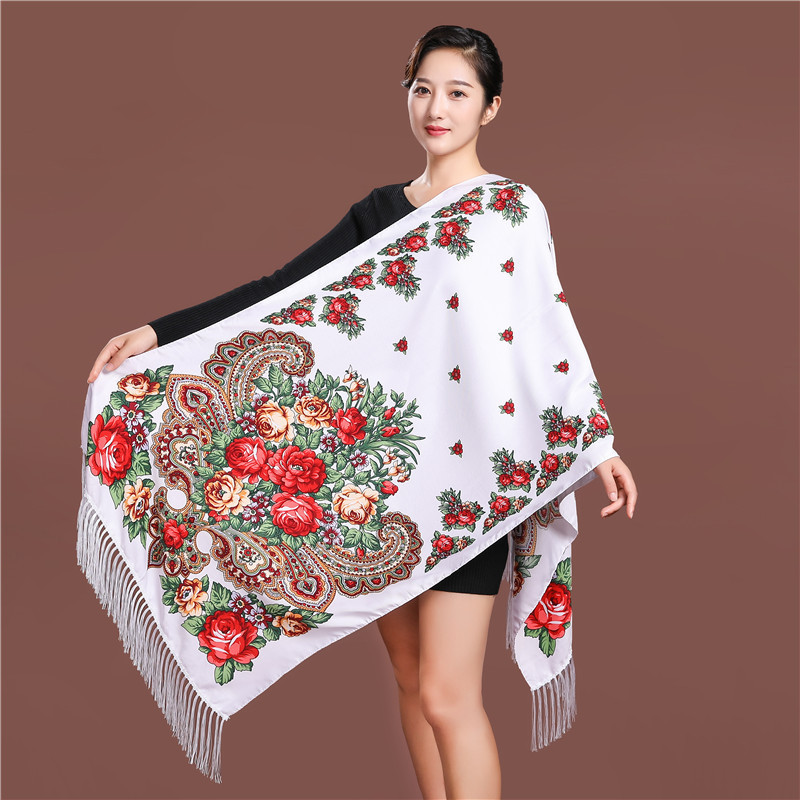 النمط الروسي الفاخرة الأزهار ا - مراجعة Ethnic Fashion For Ladies وسعره