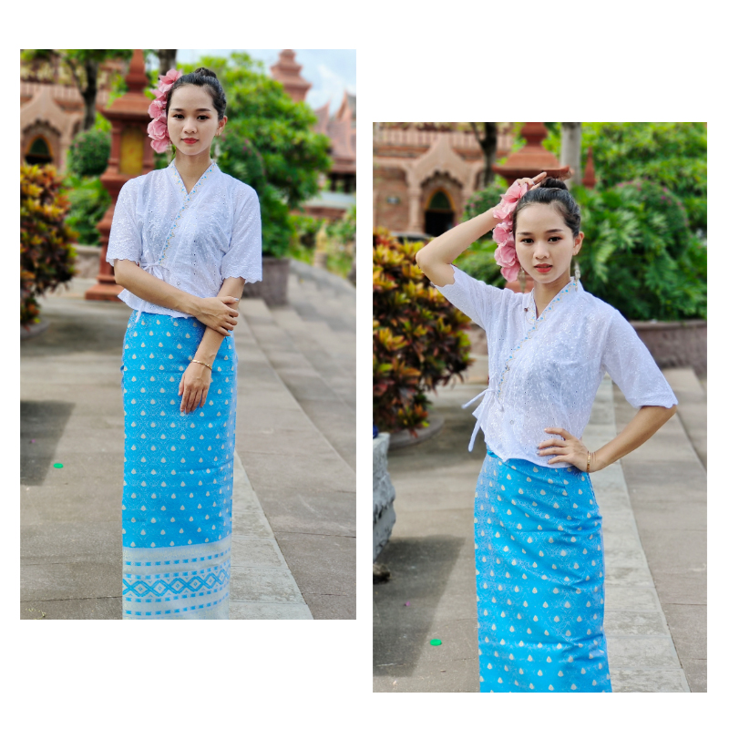 المرأة الصيف التايلاندية التقل - مراجعة Batik Sarong Wrap وسعره