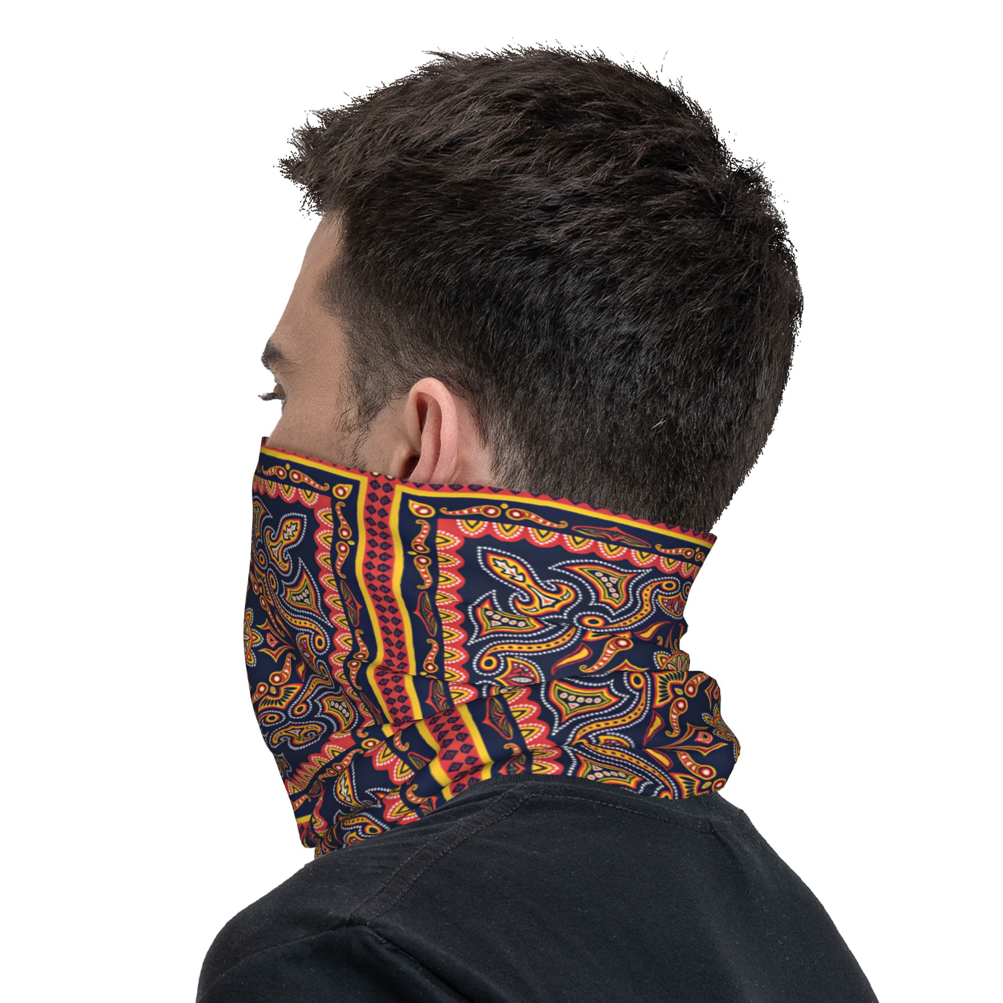 غطاء رقبة ووجه بتصميم عرقي منق - مراجعة Ethnic Fashion Men وسعره